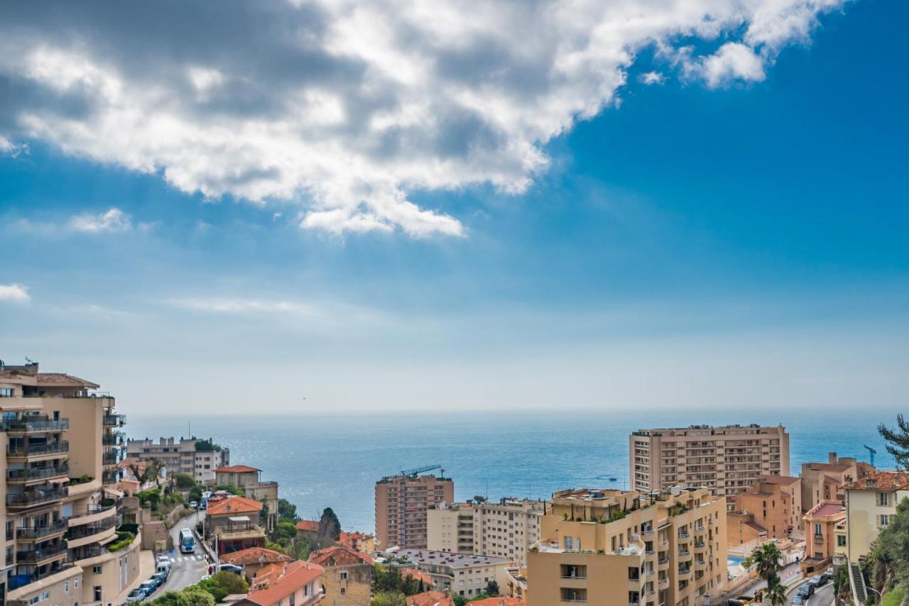 Appartement Monaco Border, Sea View, Terrace, Free Parking à Beausoleil Extérieur photo