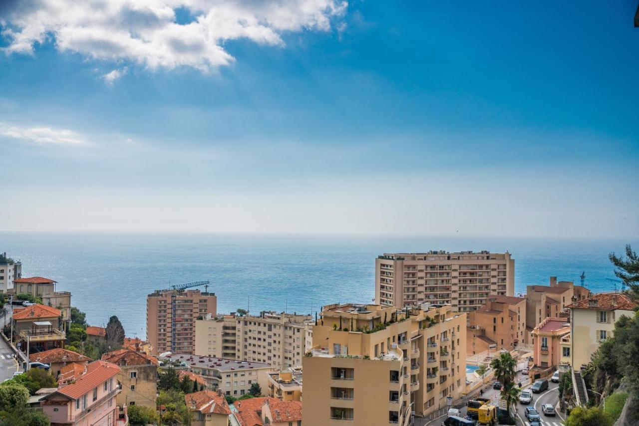 Appartement Monaco Border, Sea View, Terrace, Free Parking à Beausoleil Extérieur photo